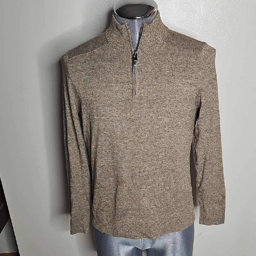 SMARTWOOL | SPARWOOD | HALF ZIP SWEATER | SIZE S
